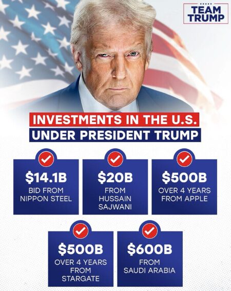 Trump Secures Huge Investment