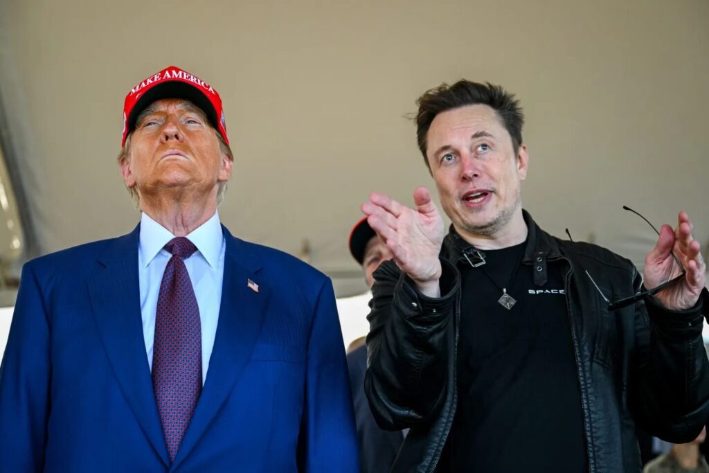 Trump and Musk present a united front