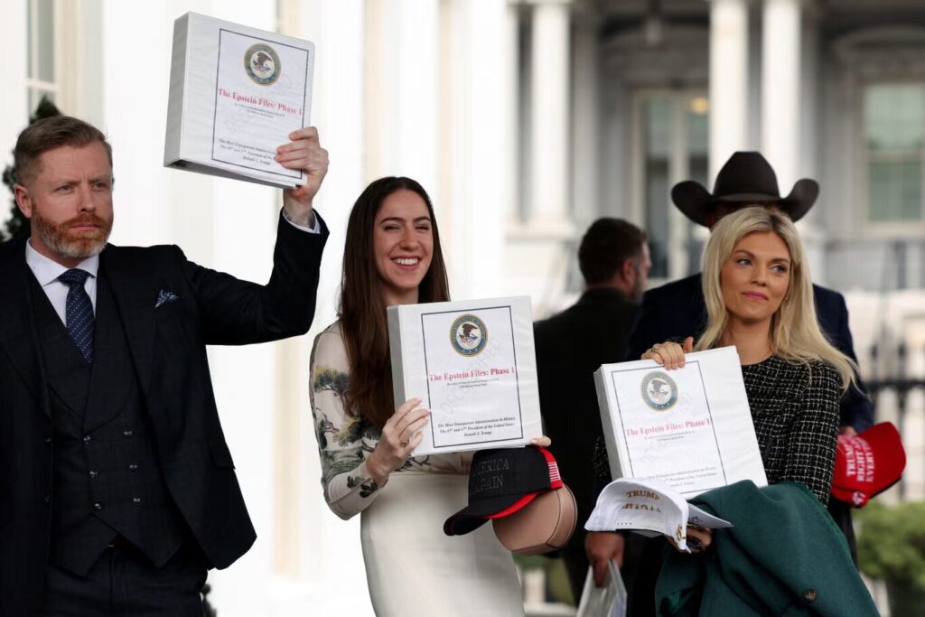 Trump gives MAGA influencers ‘Phase 1’ of the Epstein files