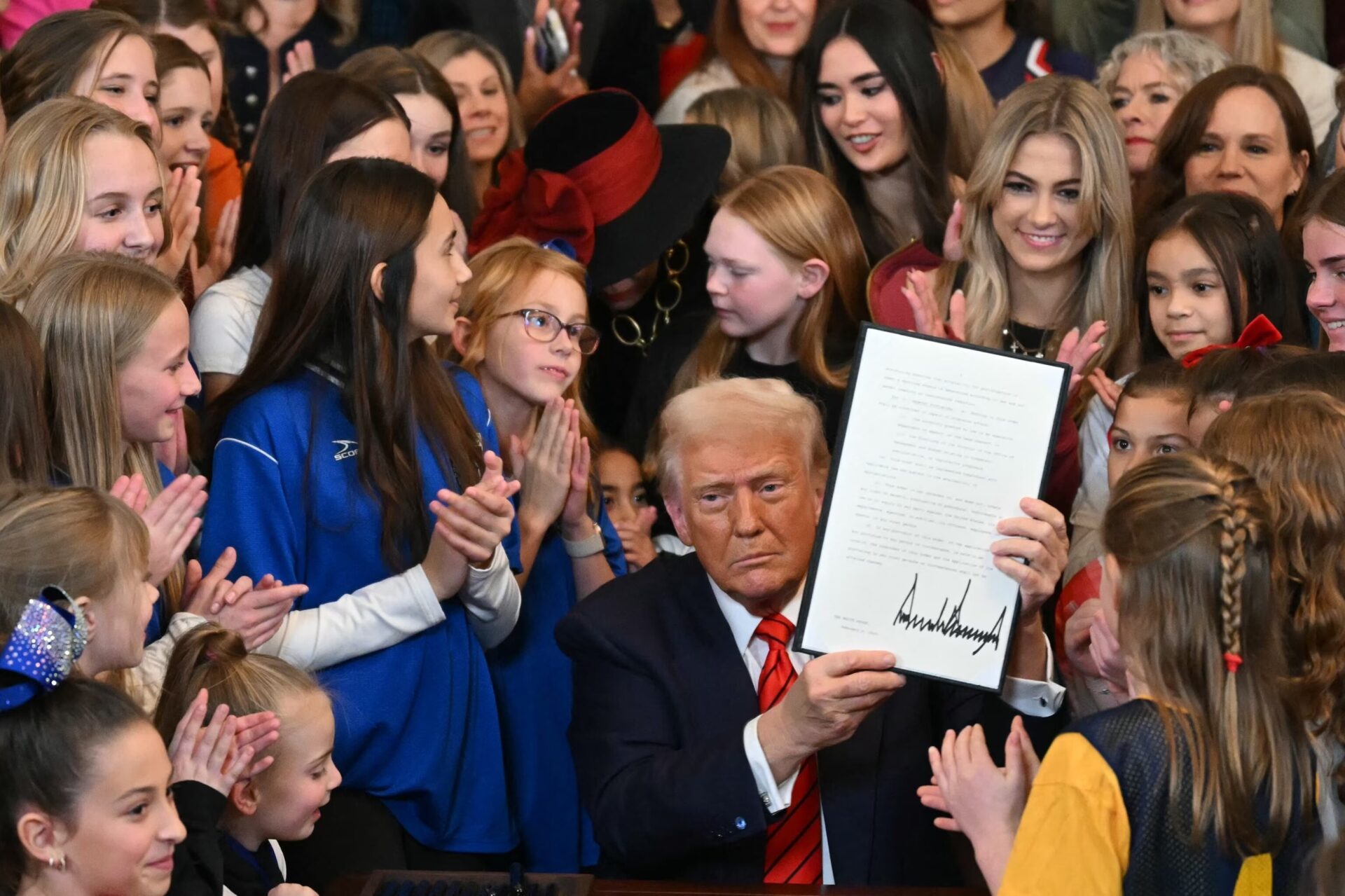 Trump Bans Transgender Women in Sports