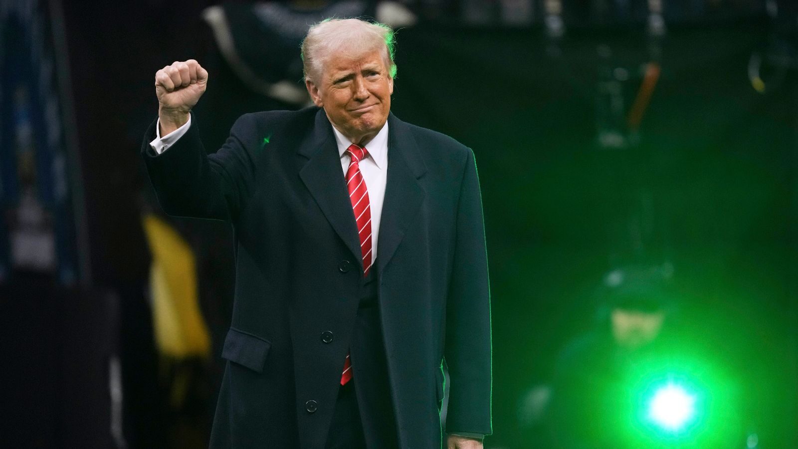 Trump Receives Rockstar Welcome at NCAA