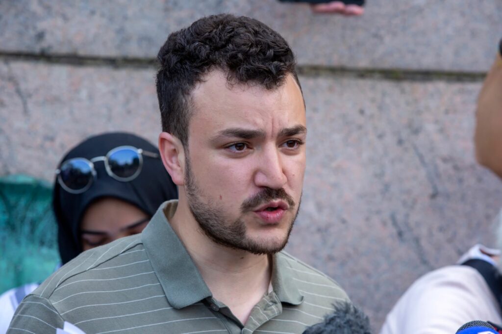 Palestinian Activist Arrested by ICE at Columbia University