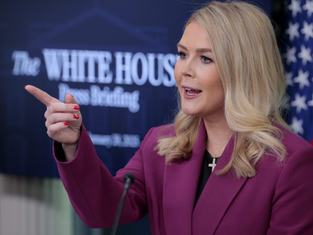 Karoline Leavitt, youngest White House press secretary