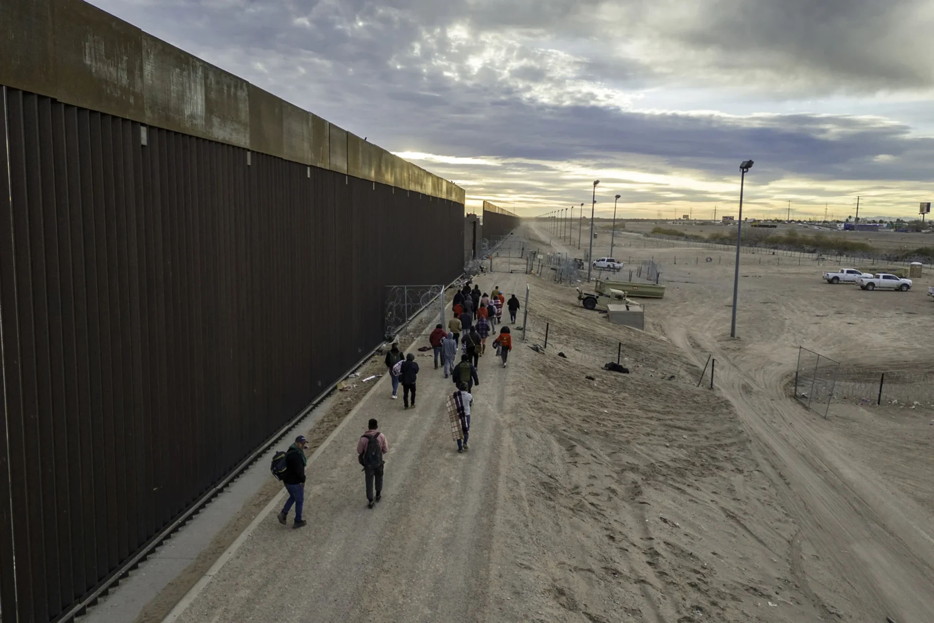 southern us mexican border secured