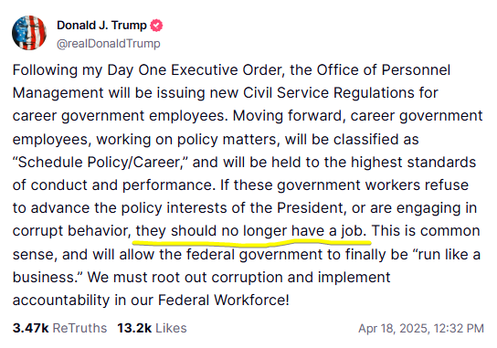 truthsocila statement screenshot