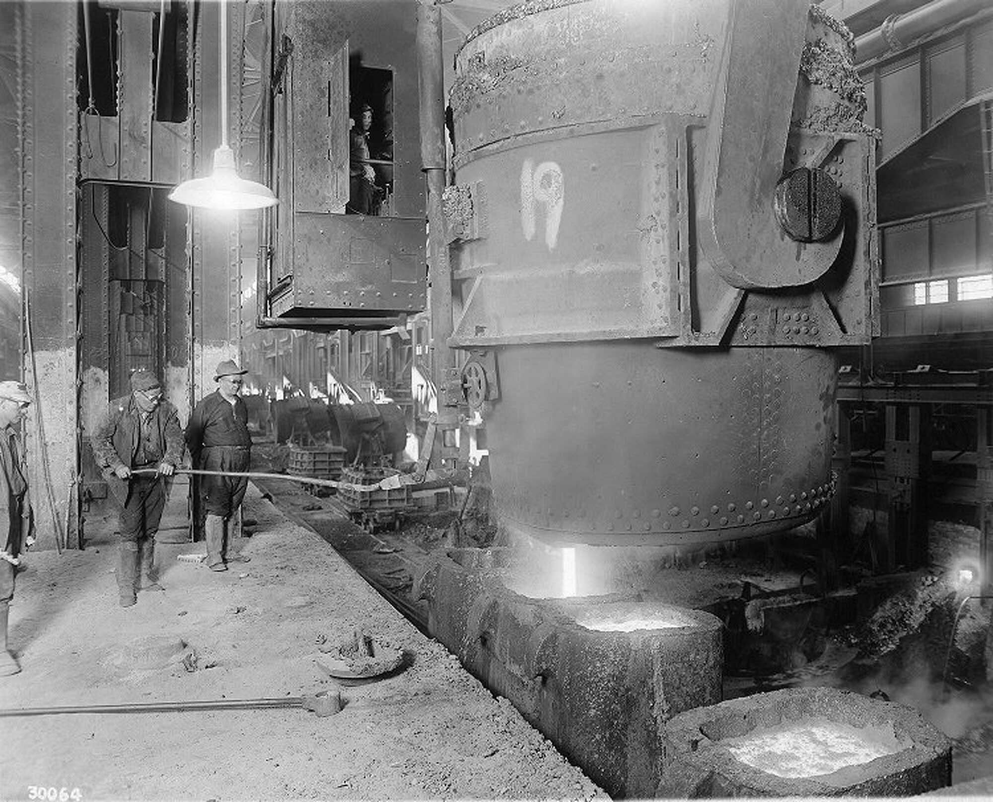 american steel factory workers