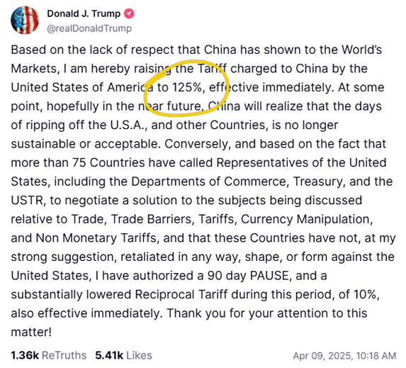 Trump Stays Strong On China Tariffs