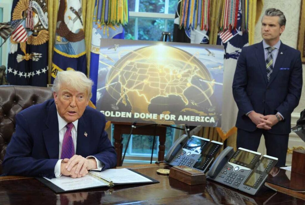 Trump unveils ambitious and expensive plans for 'Golden Dome' missile defense