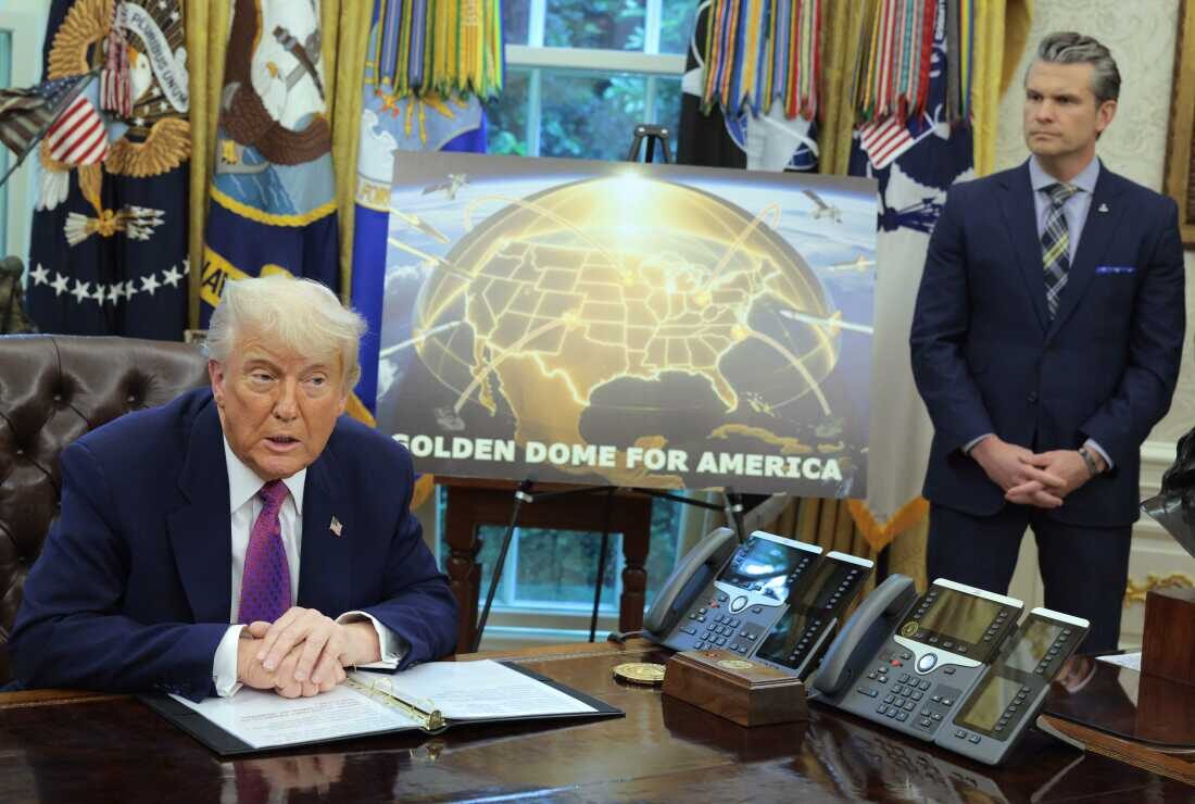 Trump unveils ambitious and expensive plans for 'Golden Dome' missile defense