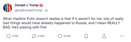 truthsocial screenshot