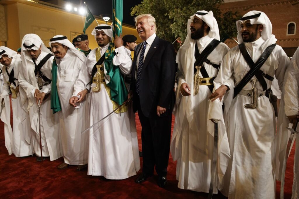 trumps middle east tour 2025