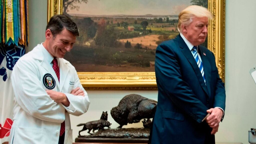 trump and white house doctor
