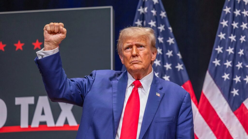 trump fist