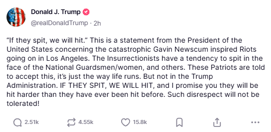 truthsocial screenshot