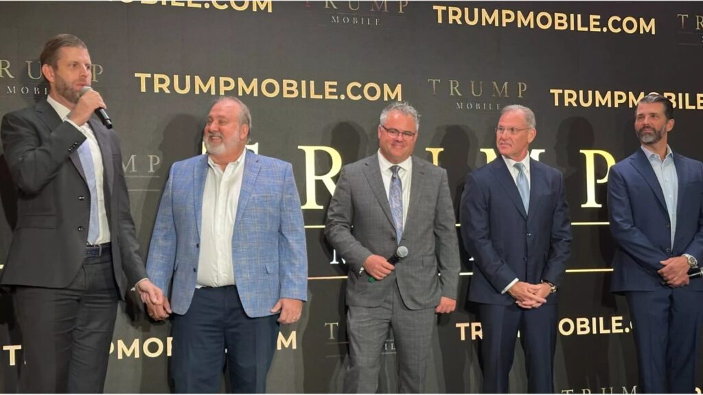 Trump Mobile was announced on June 16, 2025 at Trump Tower in Midtown Manhattan