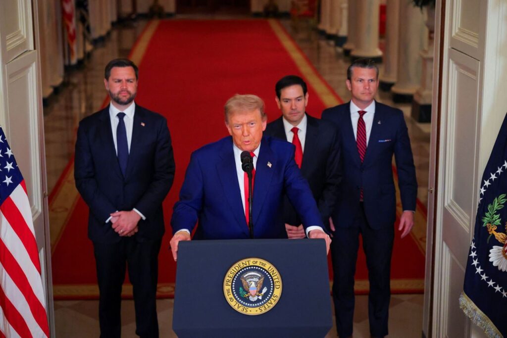 donald trump addressing nation