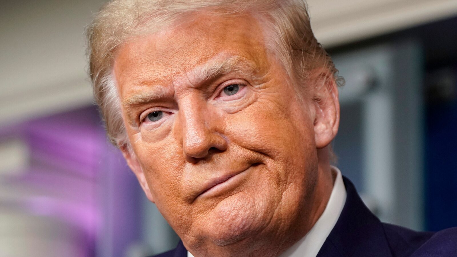 trump unamused