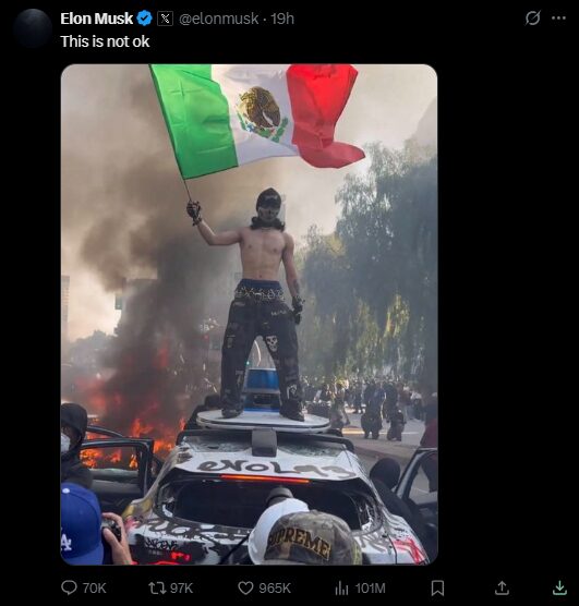 musk x repost screenshot