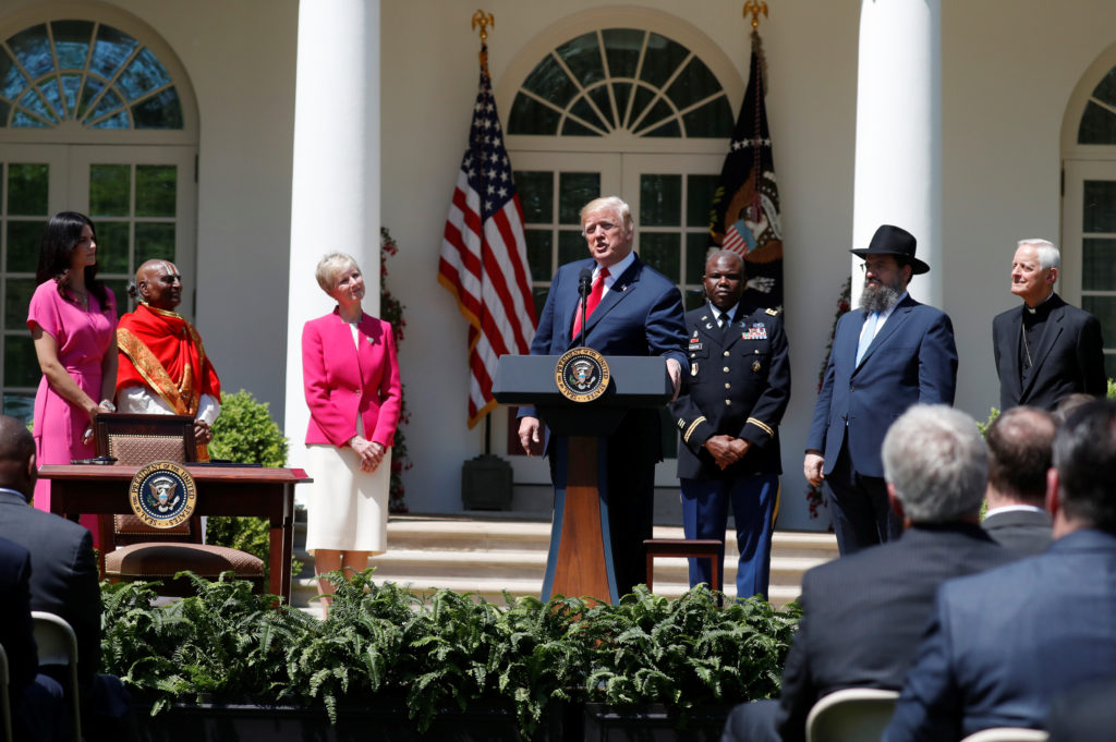 donald trump international day of prAYER
