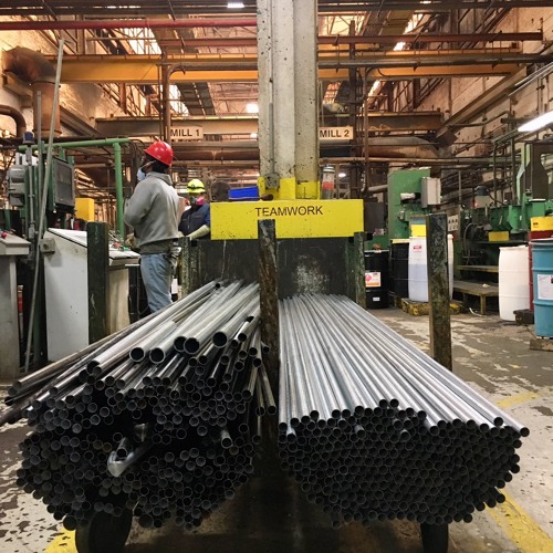 American manufacturing factory floor