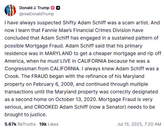 truthsocial screenshot