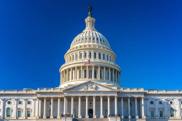 us capitol sunny day
