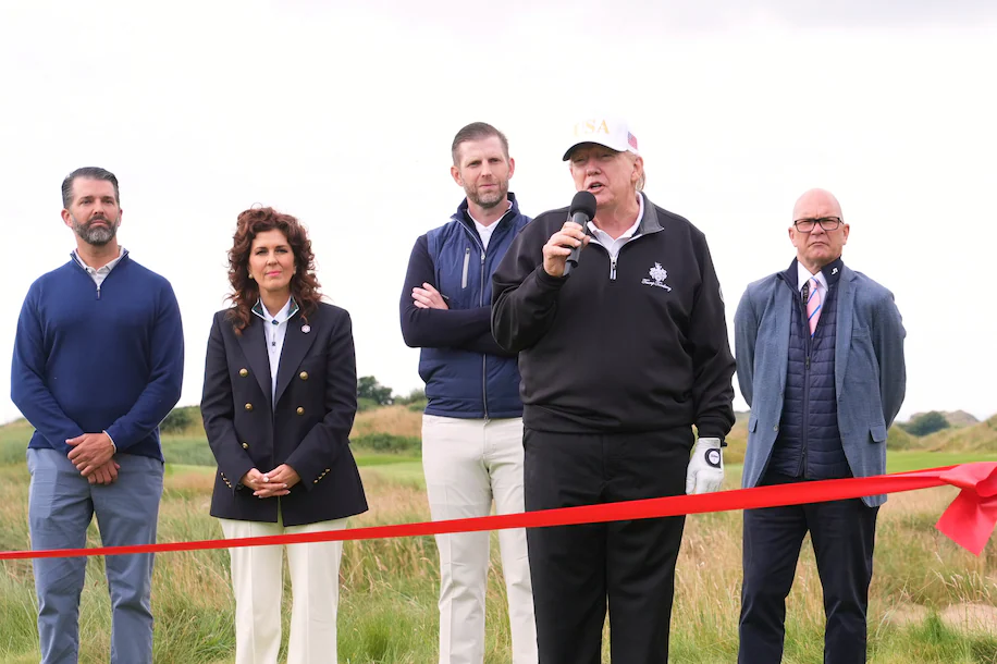 Trump’s Unforgettable Course Opening Honors Family and Country