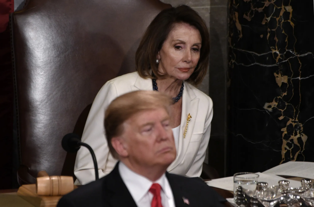nancy pelosi and donald trump 2019