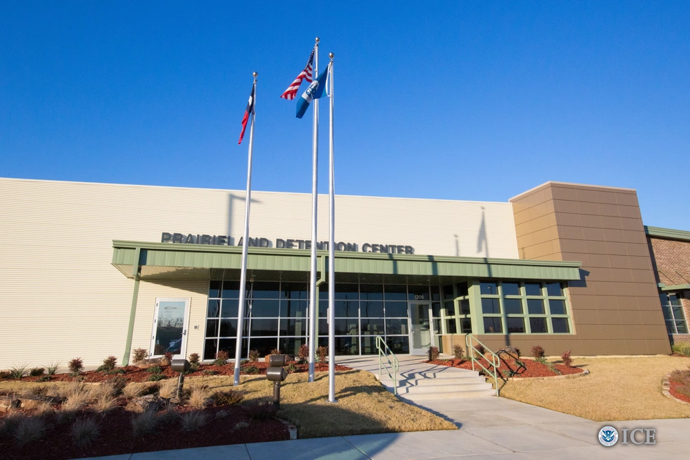 Prairieland Detention Center in Alvarado, Texas.