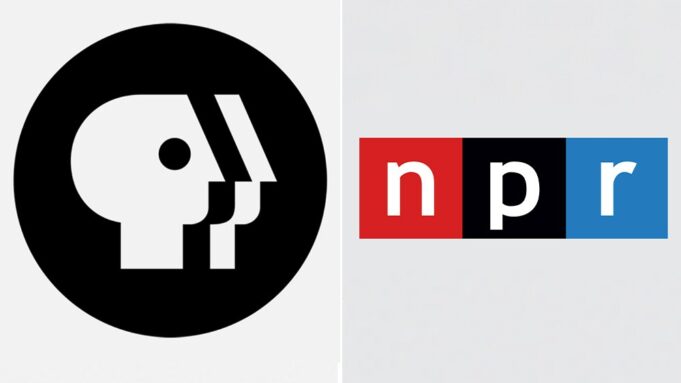 NPR and PBS logos
