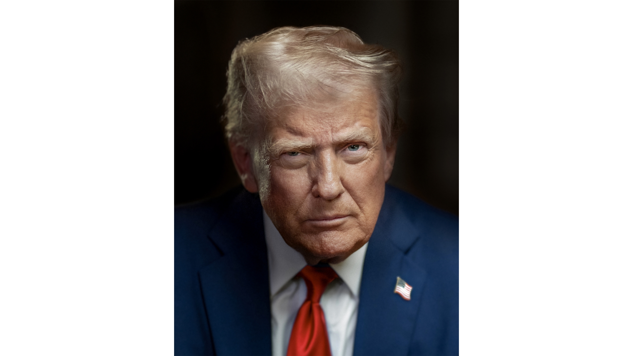 Donald Trump official White House portrait