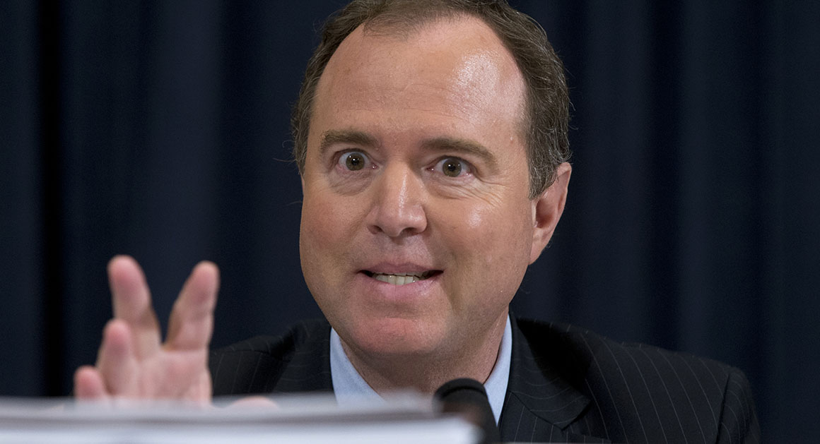 Adam Schiff looking stressed