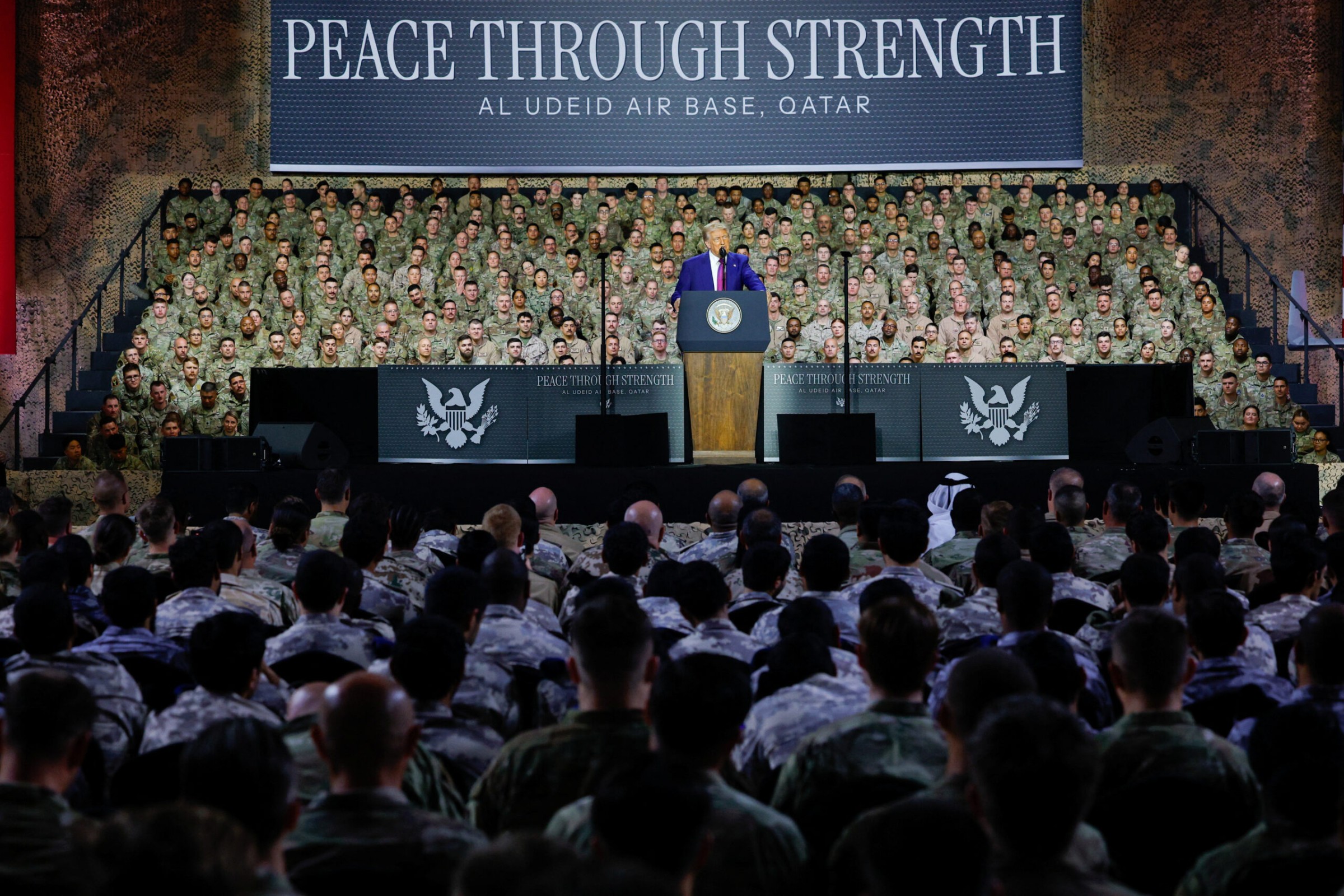 donald trump peace through strength