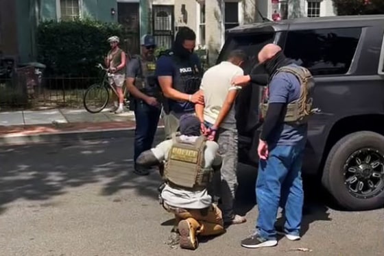 washington d.c. arrests 2025
