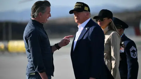 trump and newsom in serious conversation