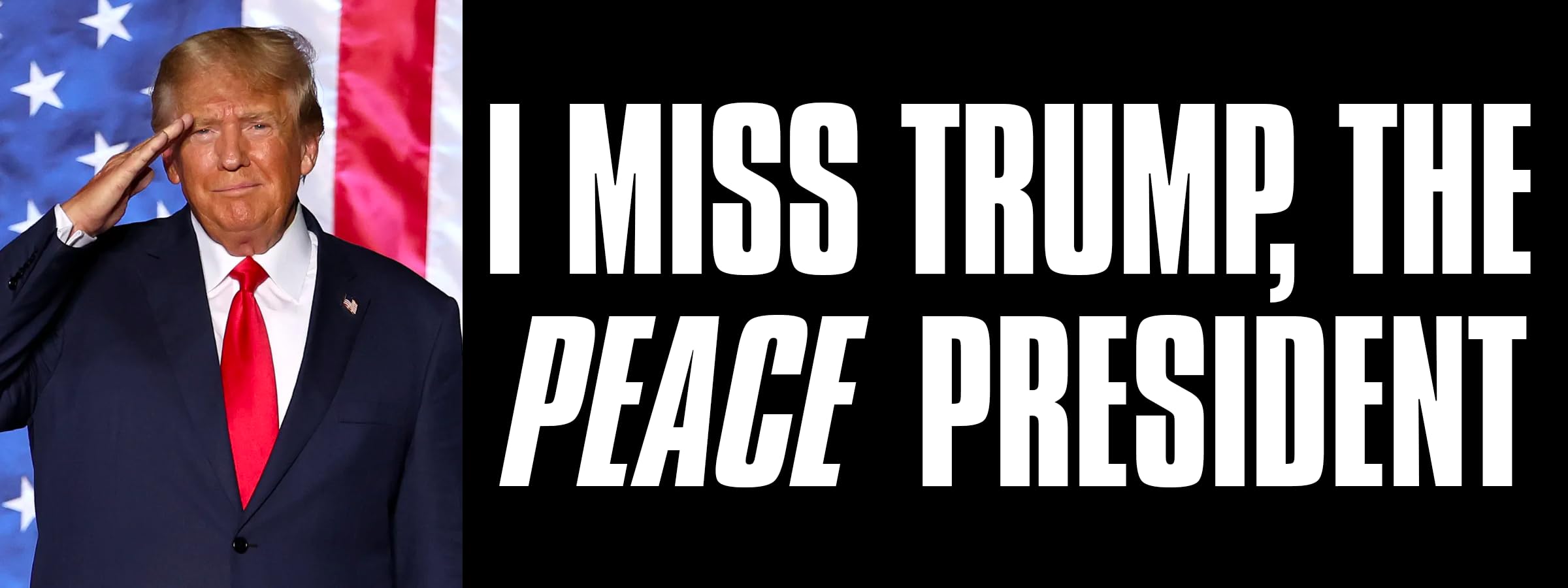 donald turmp peace president