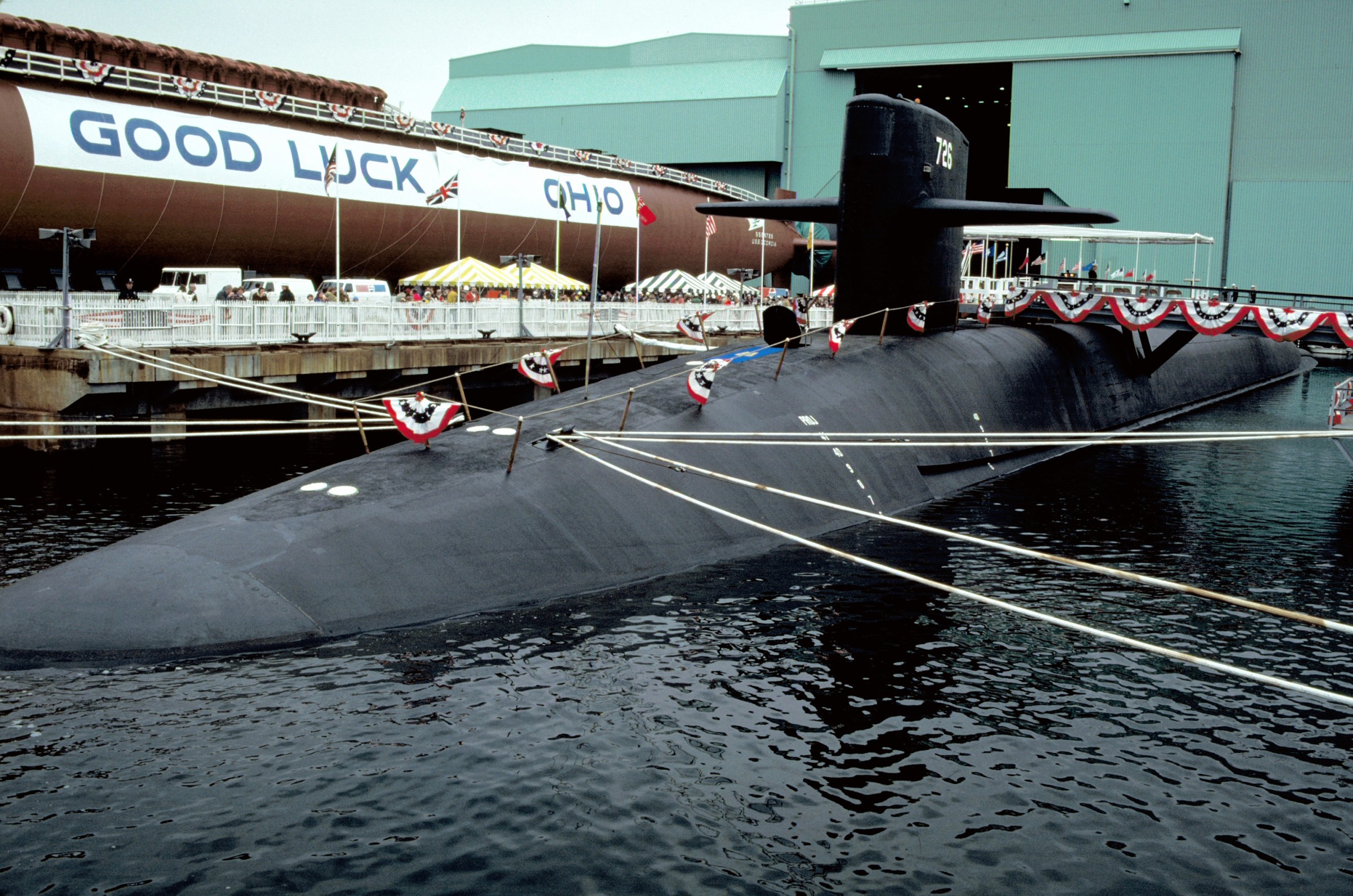 US Navy Ohio-class submarine