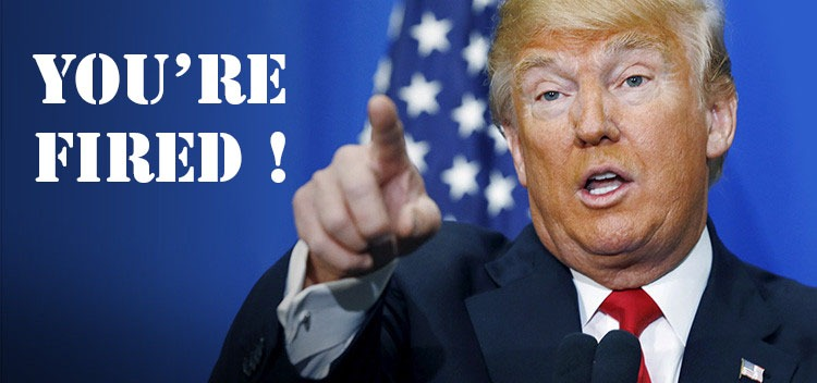 trumps iconic 'you're fired' pose