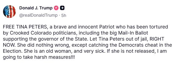 truthsocial screenshot