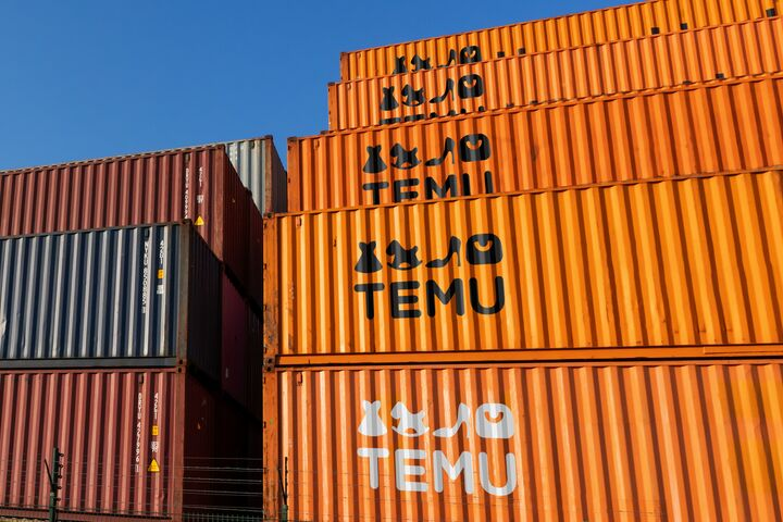 temu shipping container