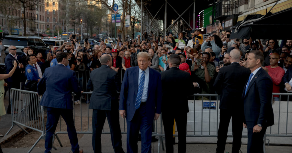 donald trump in harlem april 2024