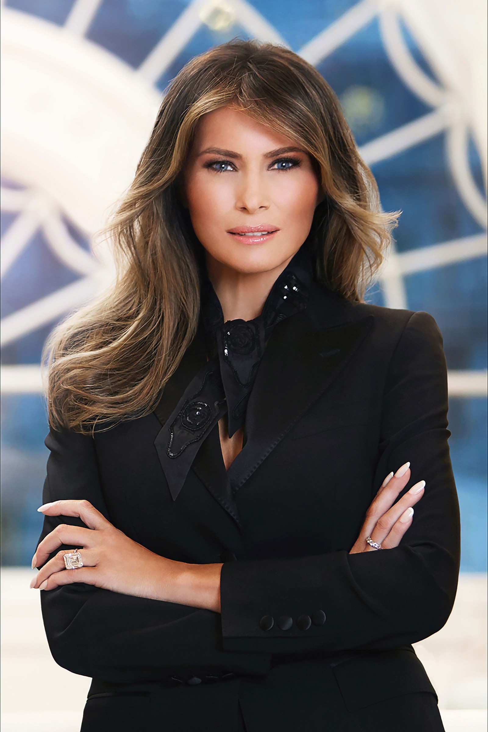 melania trump official first lady portrait