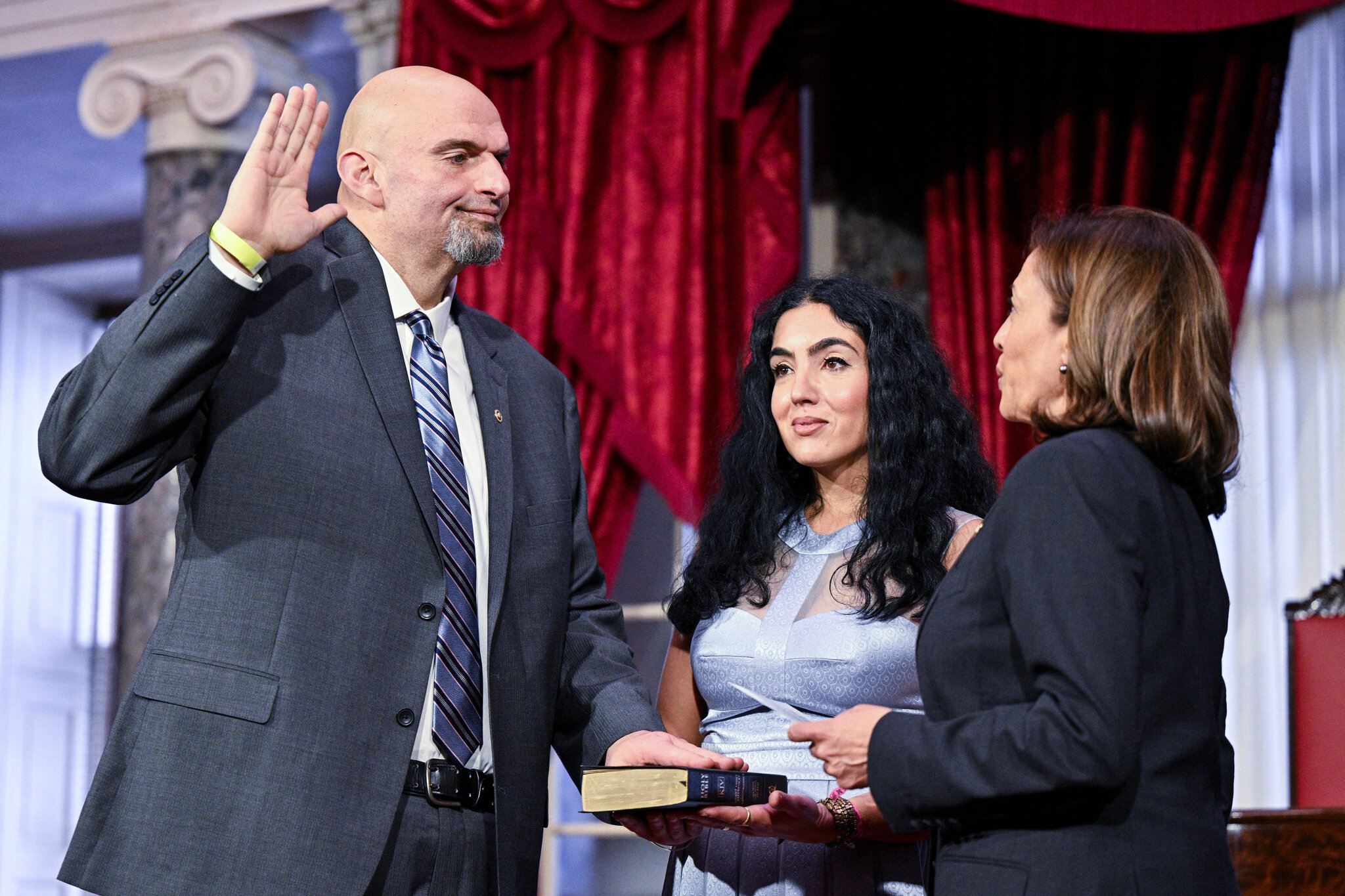 john fetterman addressing the senate