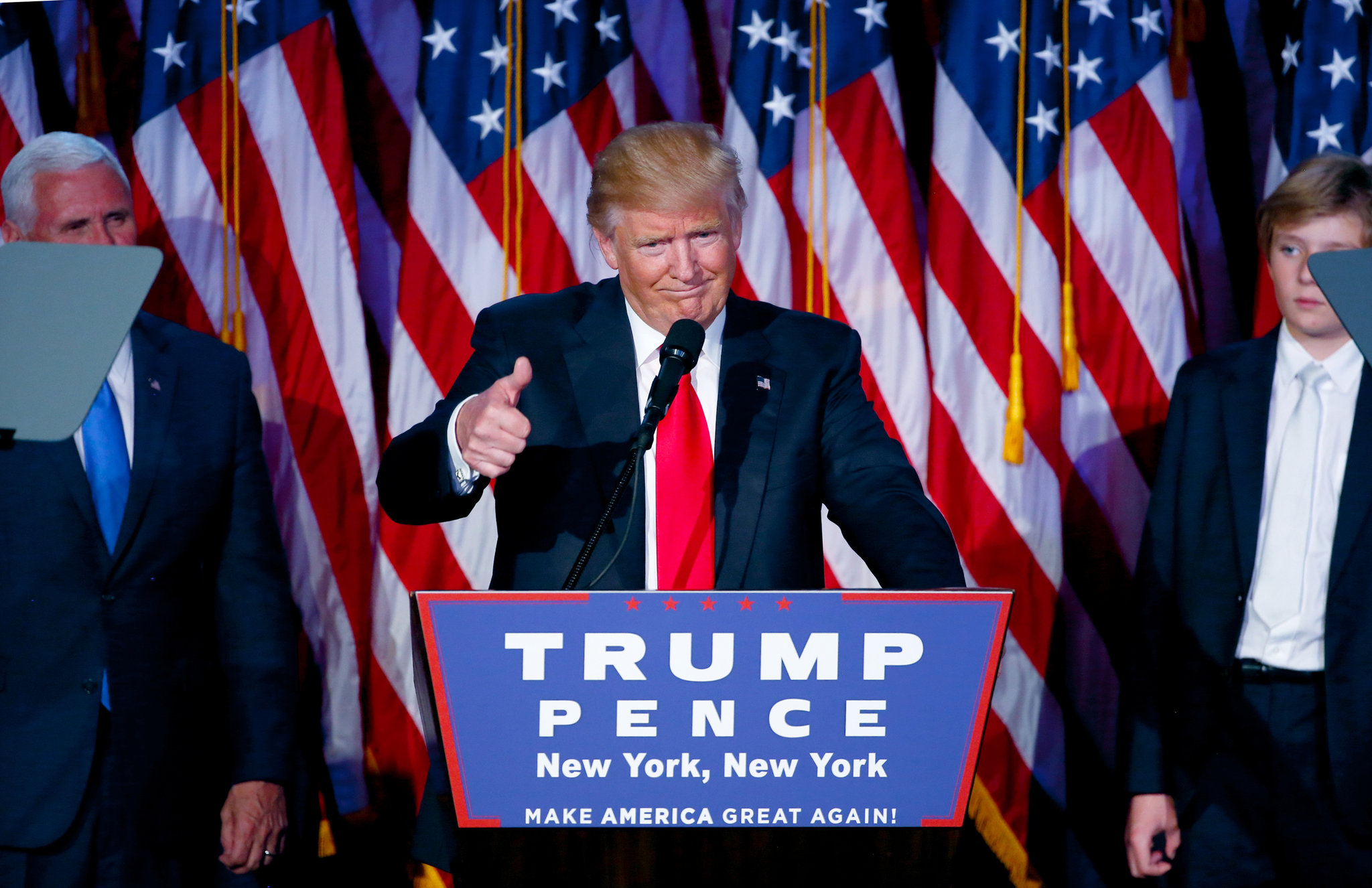 donald trump speaking at 2016 campaign