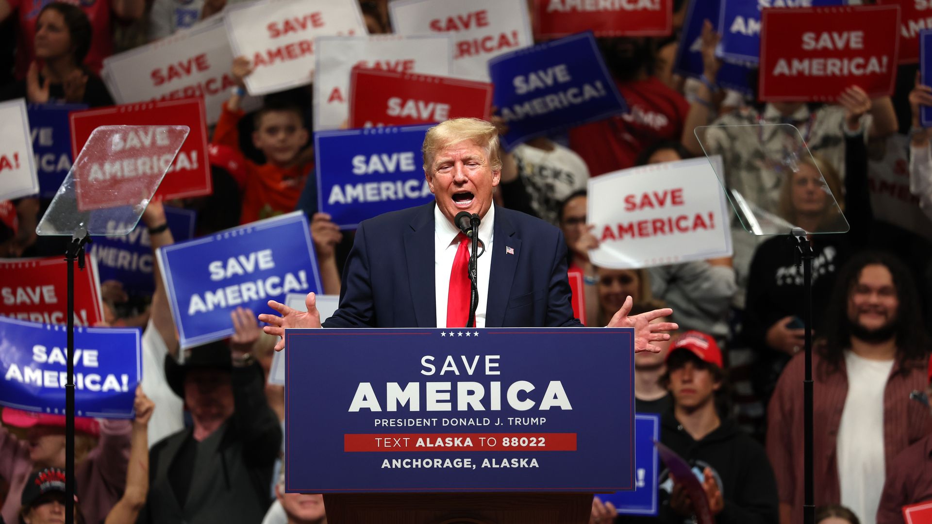 trump at america first rally