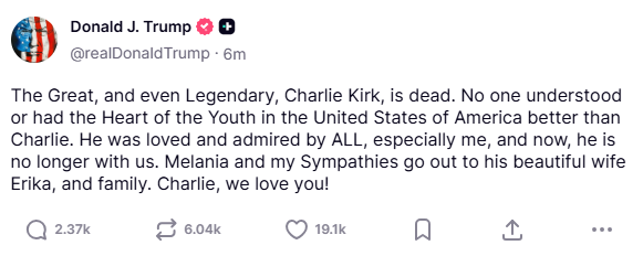 truthsocial screenshot