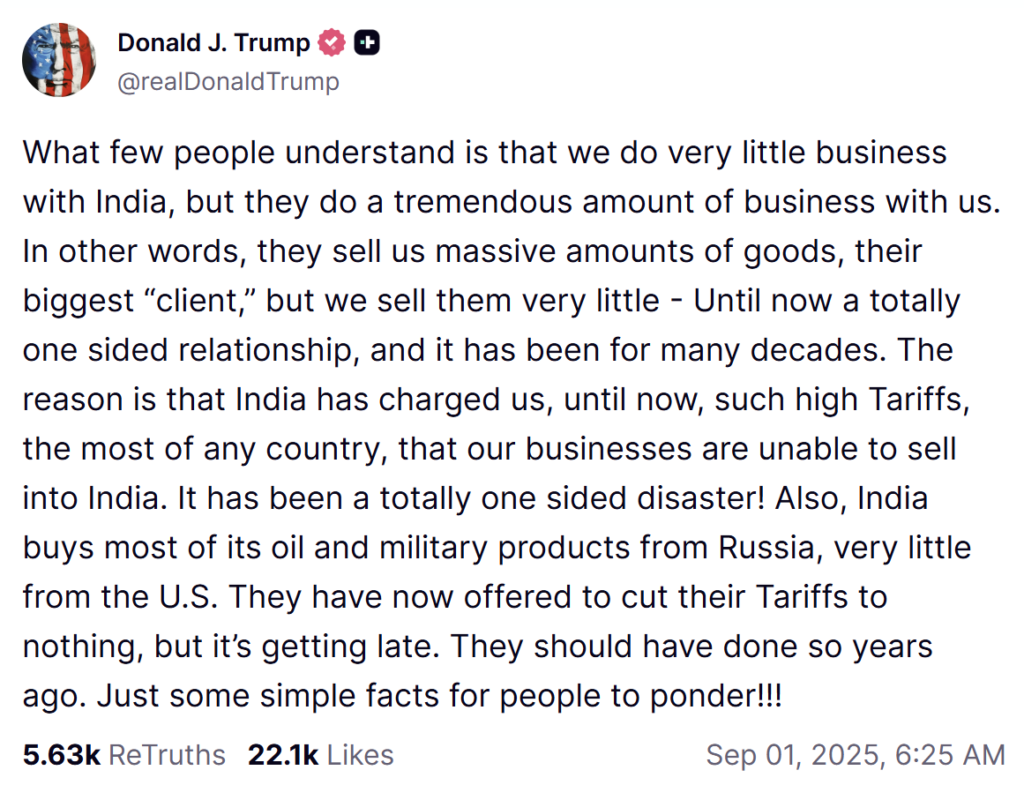 truthsocial screenshot