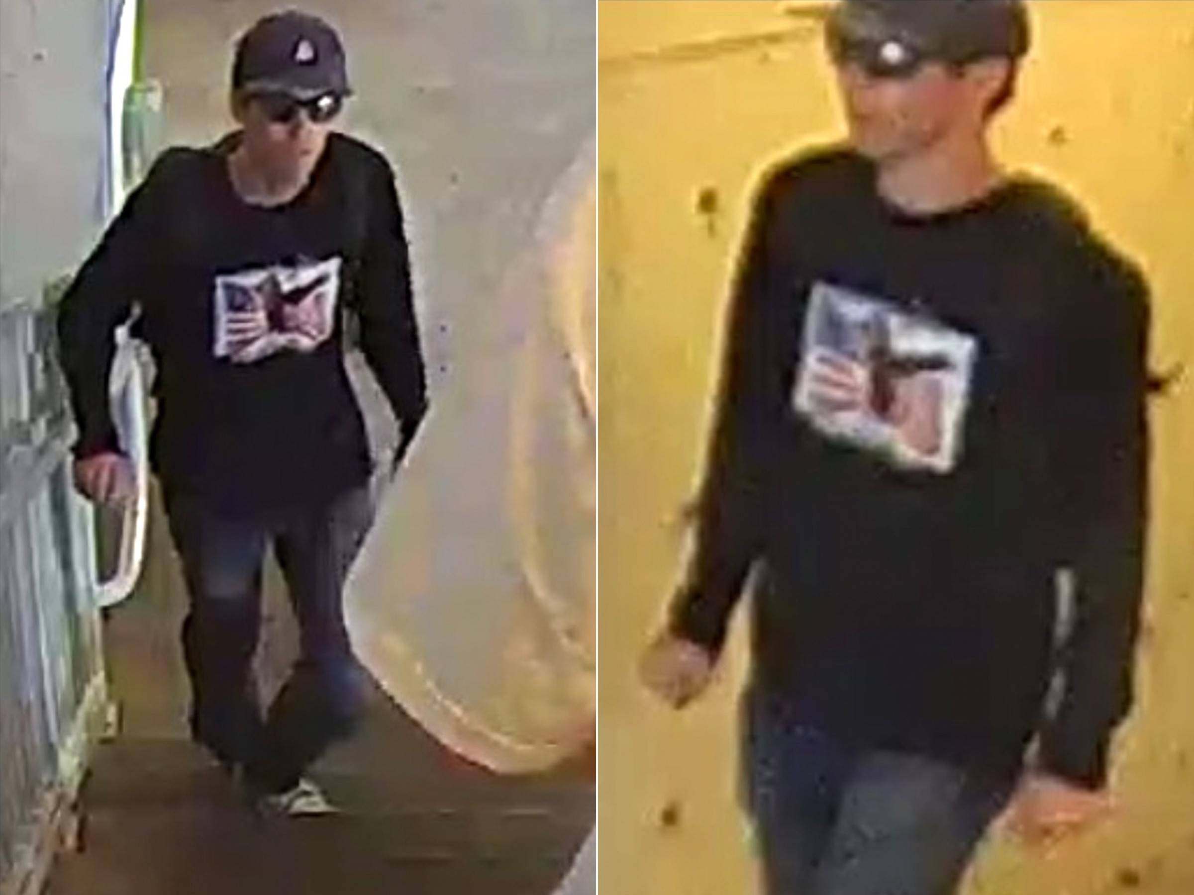 perosn of interest pictures released by fbi in relation to charlie kirks murder