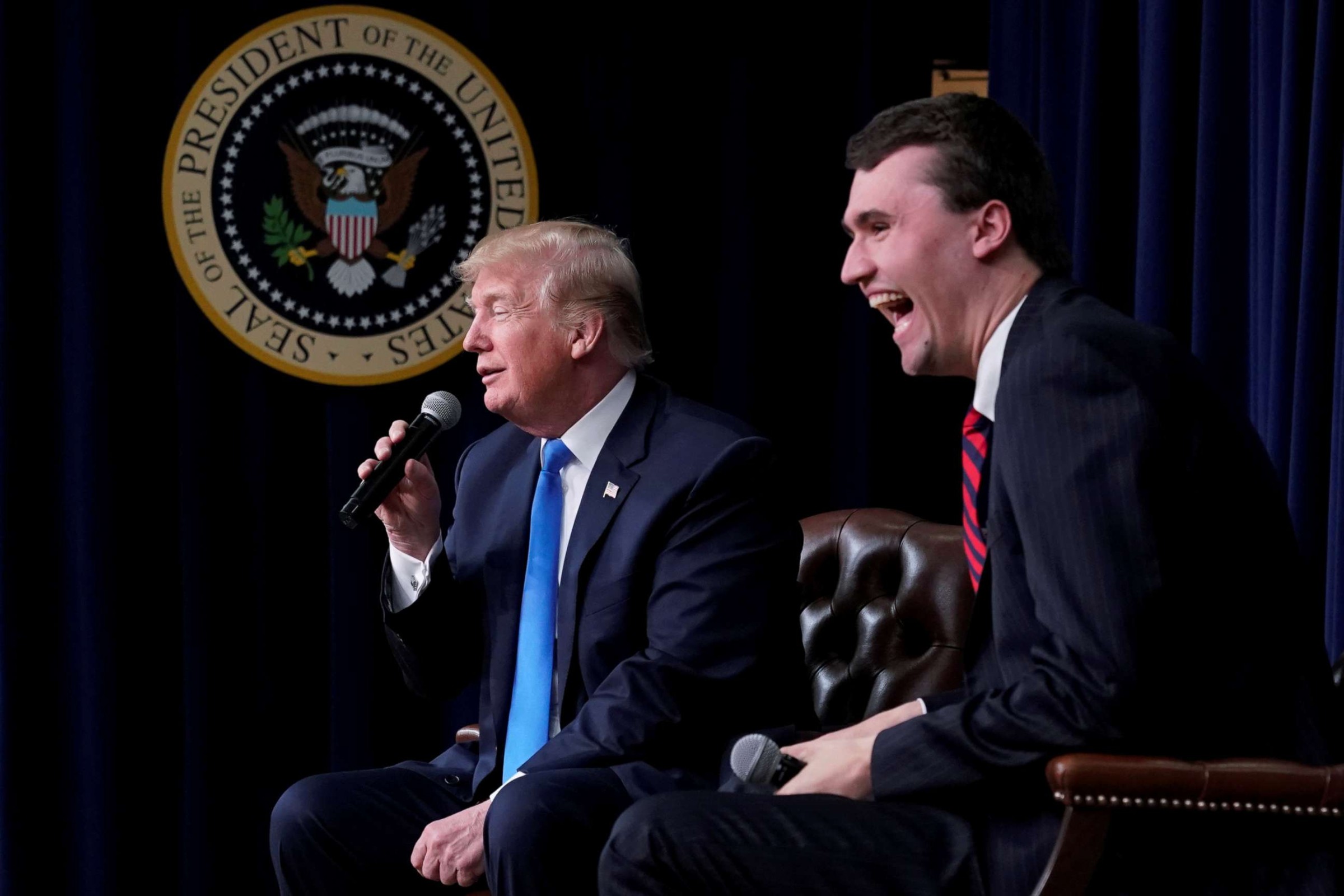 donald trump and charlie kirk