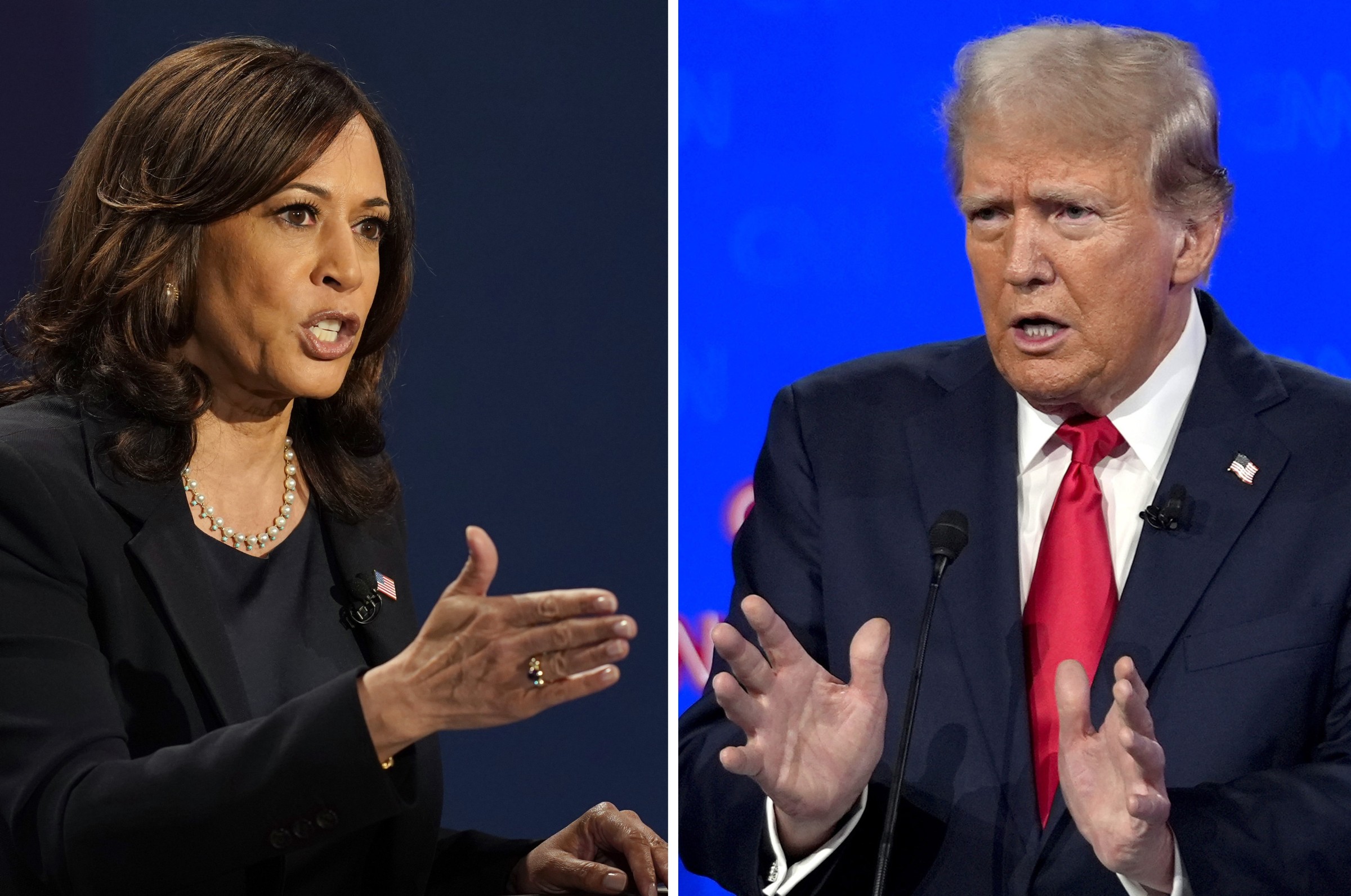 donald trump and kamala harris